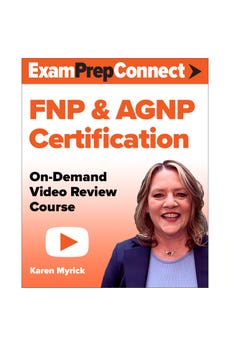 FNP and AGNP Certification On-Demand Video Review Course (Digital Access: ExamPrepConnect) image