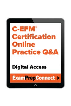 C-EFM® Certification Online Practice Q&A (Digital Access: ExamPrepConnect) image