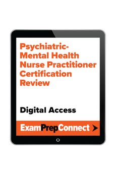 Psychiatric-Mental Health Nurse Practitioner Certification Review (Digital Access: ExamPrepConnect) image