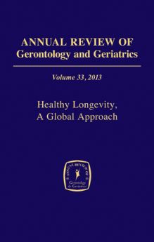 Annual Review of Gerontology and Geriatrics, Volume 33, 2013 image