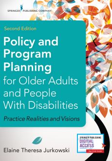 Policy and Program Planning for Older Adults and People with Disabilities image