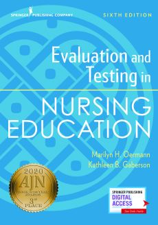 Evaluation and Testing in Nursing Education, Sixth Edition image