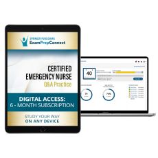 Certified Emergency Nurse Q&A Practice (Digital Access: 6-Month Subscription) image