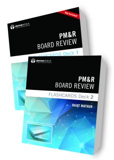 PM&R Board Review Flashcards (2-Deck Set) image