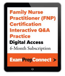 Family Nurse Practitioner (FNP) Certification Interactive Q&A Practice (Digital Access: 6-Month Subscription) image