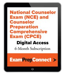 National Counselor Exam (NCE) and Counselor Preparation Comprehensive Exam (CPCE) (Digital Access: 6-Month Subscription) image