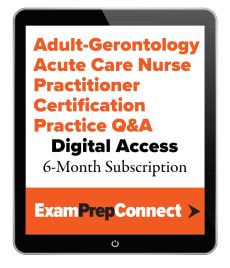 Adult-Gerontology Acute Care Nurse Practitioner Certification Practice Q&A (Digital Access: 6-Month Subscription) image