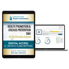 NP Certification Booster Health Promotion & Disease Prevention Q&A (Digital Access: 6-Month Subscription) image