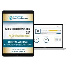 NP Certification Booster Integumentary System Q&A (Digital Access: 6-Month Subscription) image
