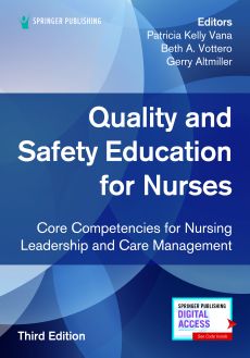 Quality and Safety Education for Nurses, Third Edition image