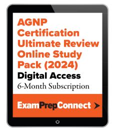 AGNP Certification Ultimate Review Online Study Pack (2024) (Digital Access: 6-month Subscription) image