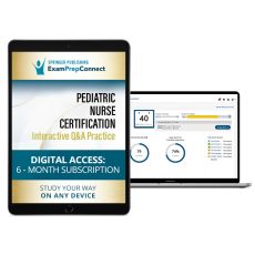 Pediatric Nurse Certification Interactive Q&A Practice (Digital Access: 6-Month Subscription) image