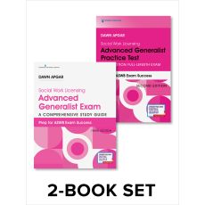 Social Work Licensing Advanced Generalist Exam Guide and Practice Test Set image