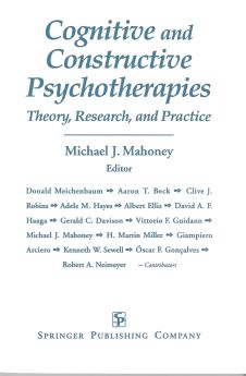 Cognitive and Constructive Psychotherapies image