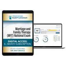 Marriage and Family Therapy (MFT) National Exam (Digital Access: 6-Month Subscription) image