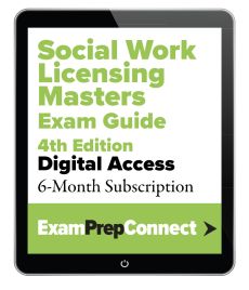 Social Work Licensing Masters Exam Guide (Digital Access: 6-Month Subscription) image