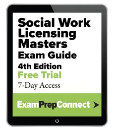Social Work Licensing Masters Exam Guide (Digital Access: 7-day Free Trial) image
