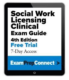 Social Work Licensing Clinical Exam Guide (Digital Access: 7-day Free Trial) image