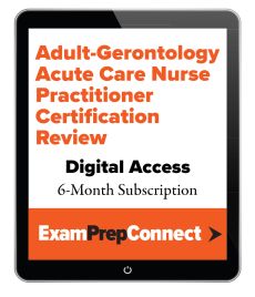 Adult-Gerontology Acute Care Nurse Practitioner Certification Review (Digital Access: 6-Month Subscription) image