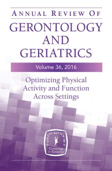 Annual Review of Gerontology and Geriatrics, Volume 36, 2016 image